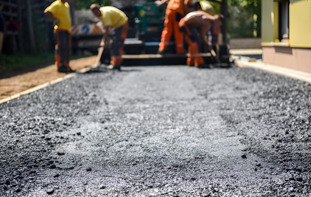 asphalt sidewalk